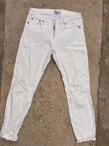 Jean blanc Zara taille 40