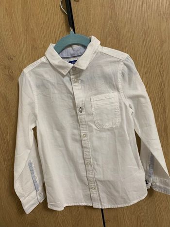 Chemise blanche Okaidi 4 ans