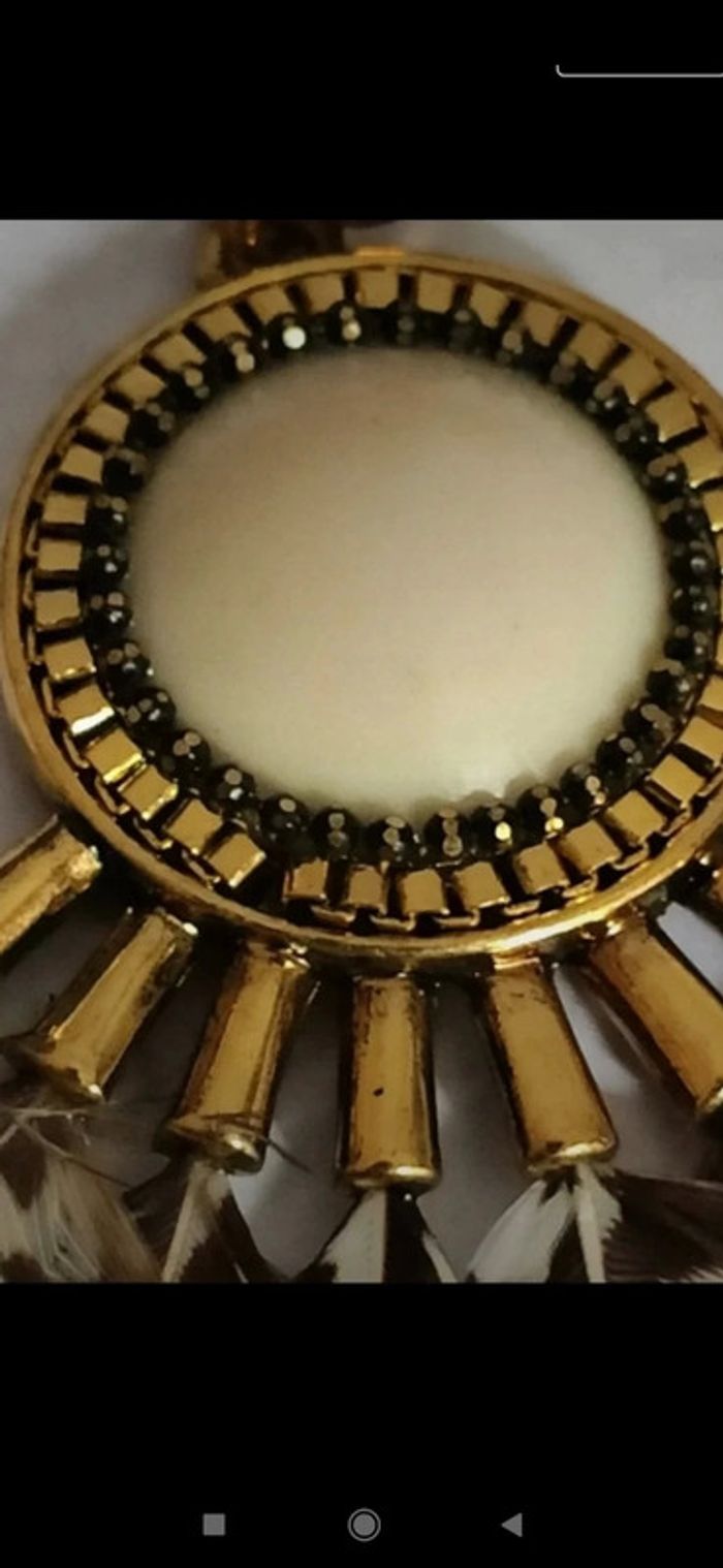 Collier perles et plumes - photo numéro 8