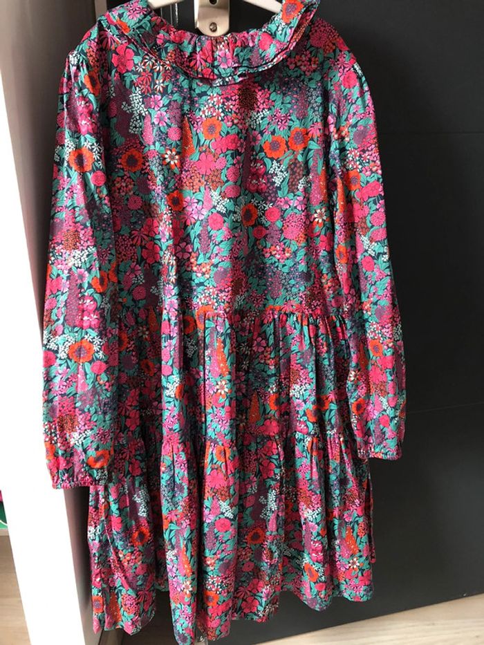 Ensemble robe serre tête Liberty Jacadi 10 ans