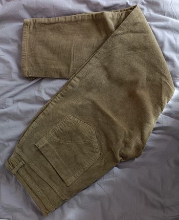 Pantalon velours femme