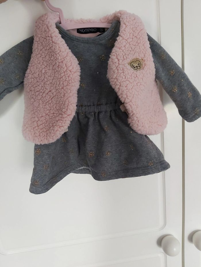 Ensemble fille 3 mois