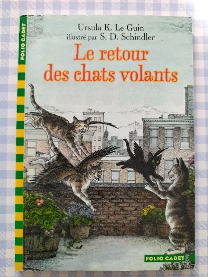Livre enfant Ursula Le Guin Le retour des chats volants
