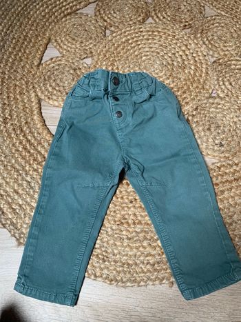 Pantalon chino vert