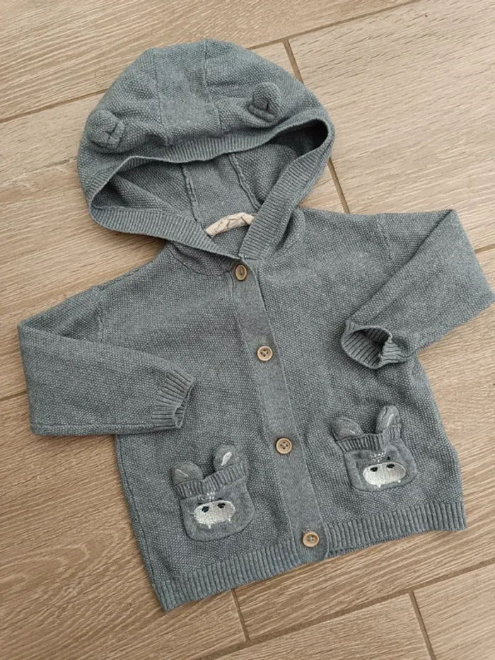 Gilet léger 2/6 mois