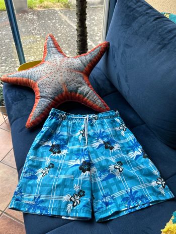 Tribord bernuda de plage short de bain taille 16 ans