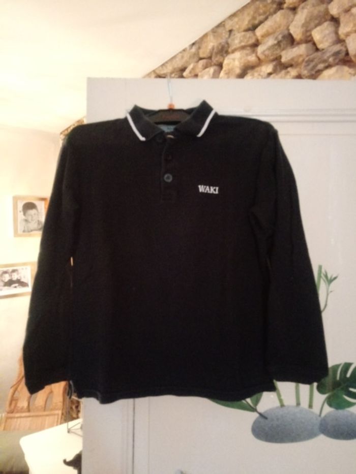 Polo garçon uni