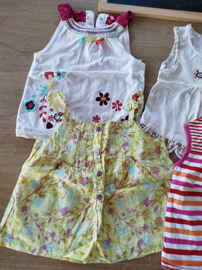 Débardeurs fille taille 12mois - photo numéro 2