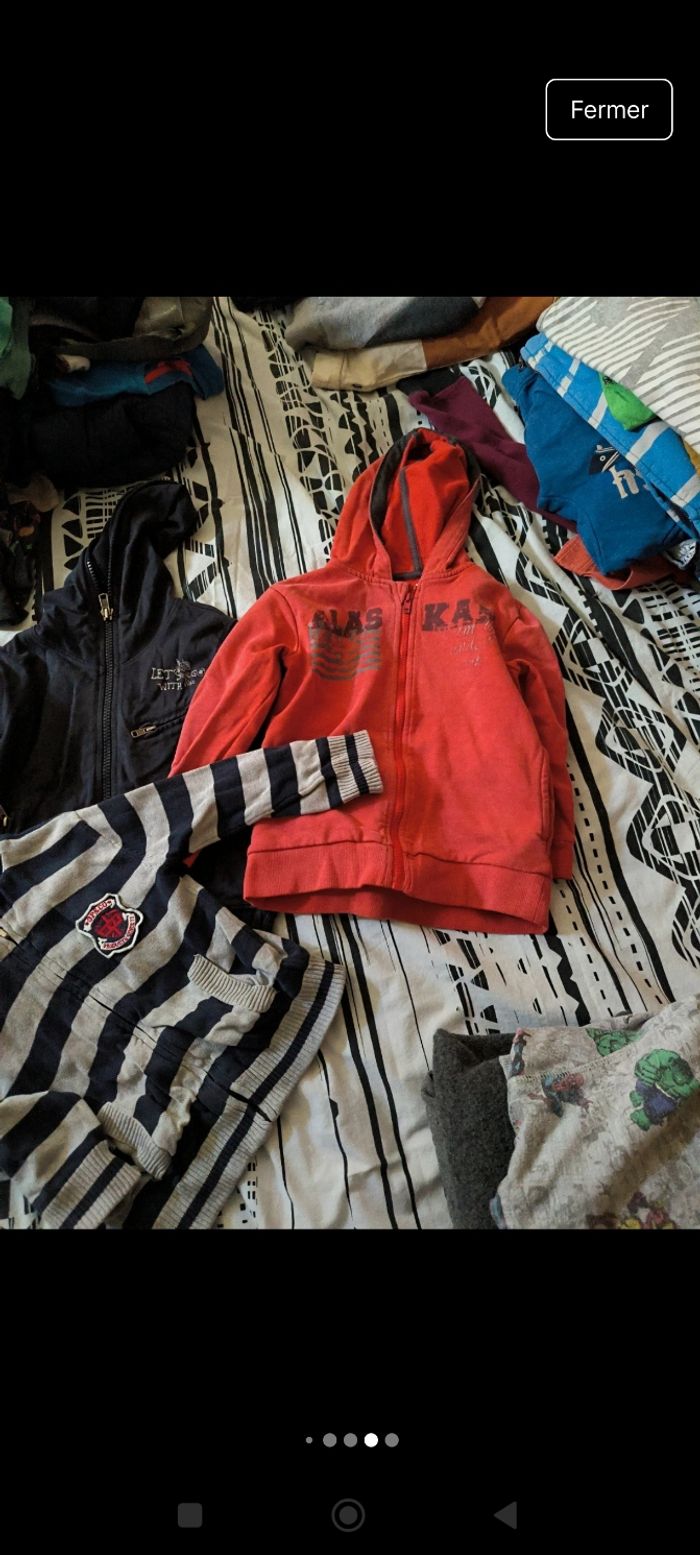 Gros lot vêtements garçon taille 5 ans - photo numéro 10