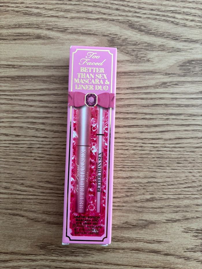 Coffret too faced mascara eye liner