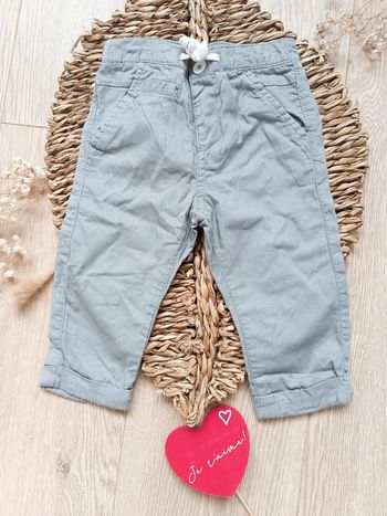 Pantalon gris garçon 12 mois kitchoun