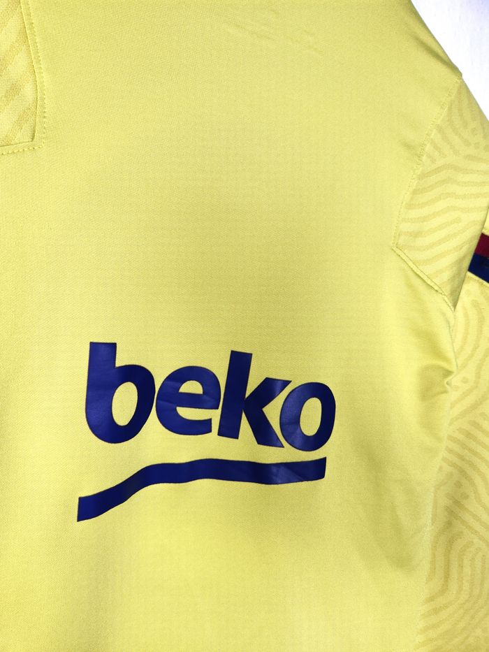 Maillot Nike FC Barcelone - Entraînement - Jaune - Taille 12 - 14 ans - photo numéro 6