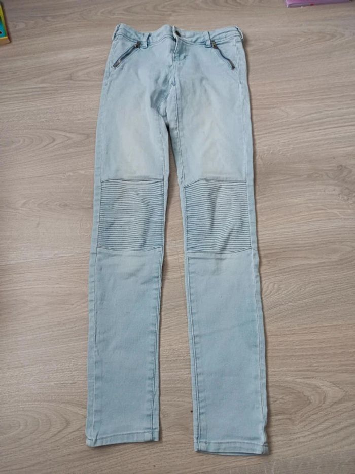 Jean Okaïdi fille skinny taille 14 ans en bon état