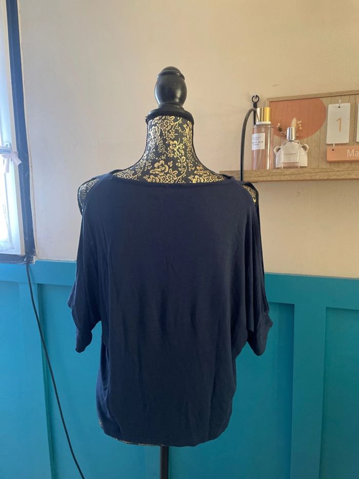 T-shirt avec manches ouvertes - photo numéro 4