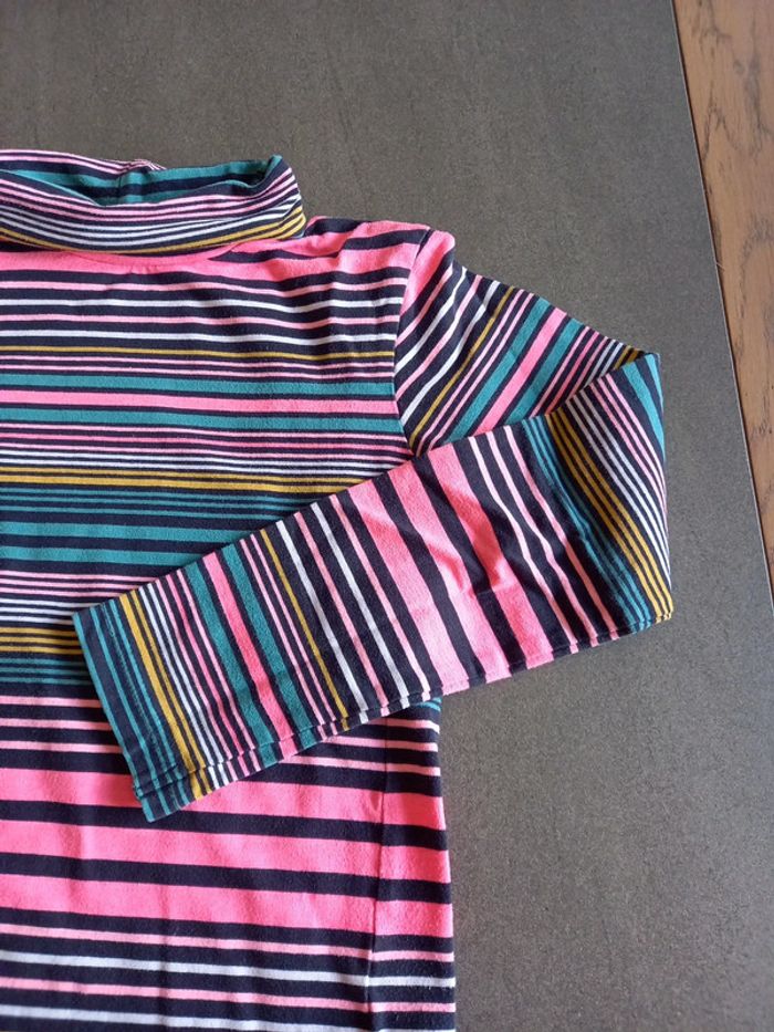Tee Shirt manches longues col roulé 8 ans - photo numéro 5