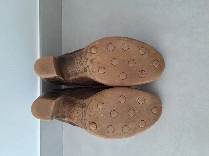 Bottines à Lacets en Cuir - Taille 40 - Style Élégant et Confortable - photo numéro 4