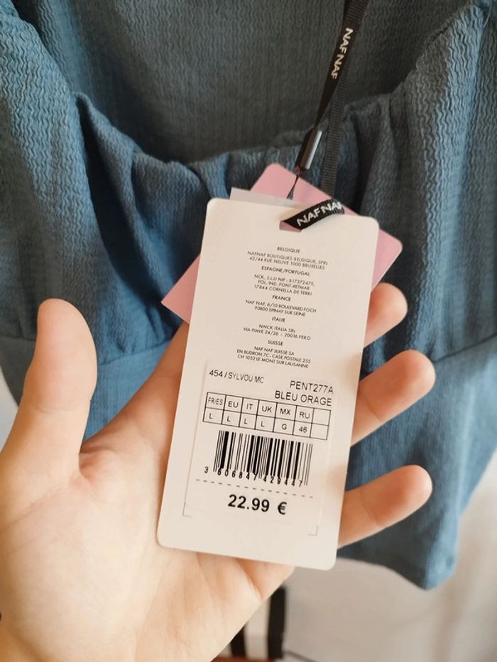 Très joli Top de la marque Naf Naf en taille L - photo numéro 4
