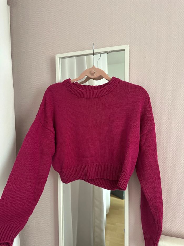 Pull bordeau - Jennyfer