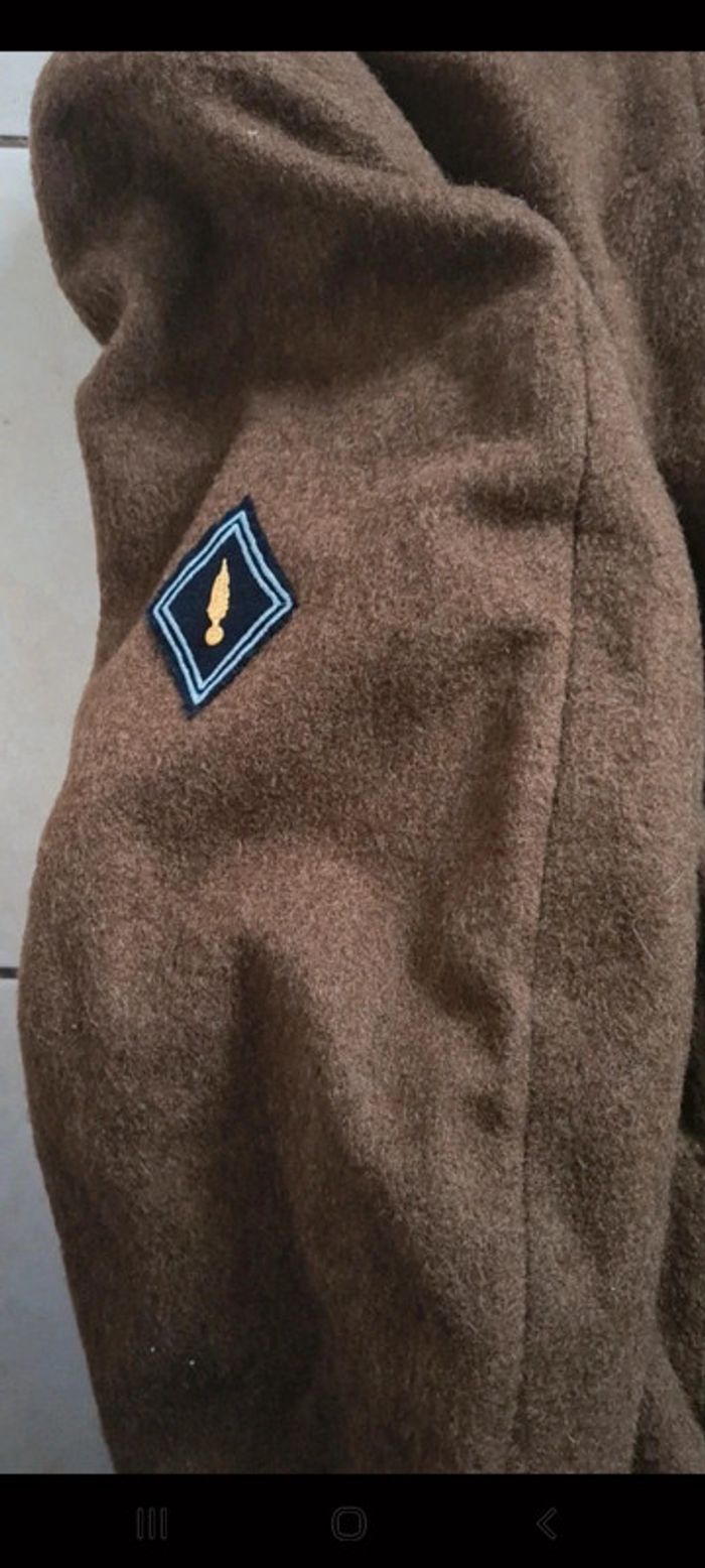 Manteau vintage long militaire - photo numéro 8