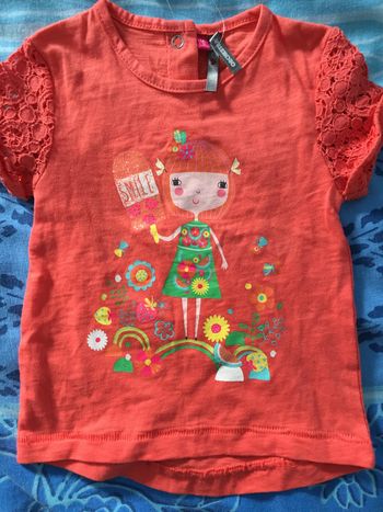 tee shirt manche courte 12 mois