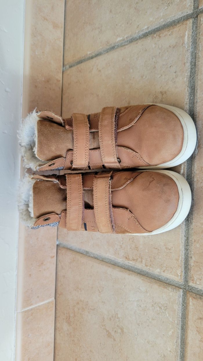 Bottines en cuir Creeks pointure 34 - photo numéro 3