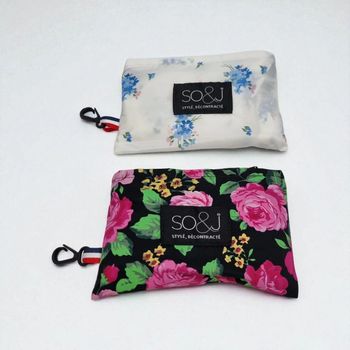 So&J lot 2 sacs de course pliables * conception Française *