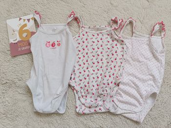 Lot 3 bodies obaibi 6 mois