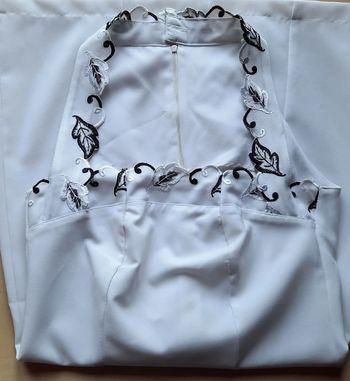 Robe blanche habillée,  40