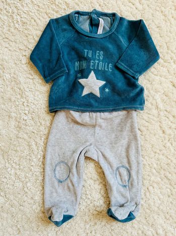 Pijama 2 pièces 3 mois