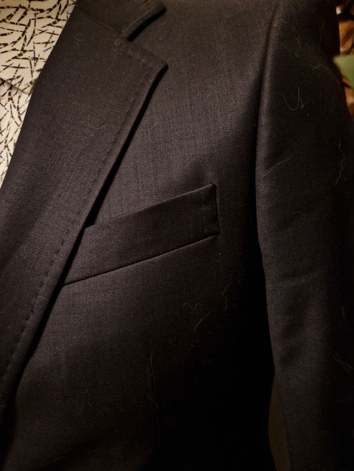 Veston- complet noir  homme T 40 - photo numéro 3