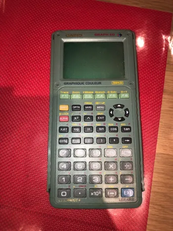 Calculatrice graphique casio