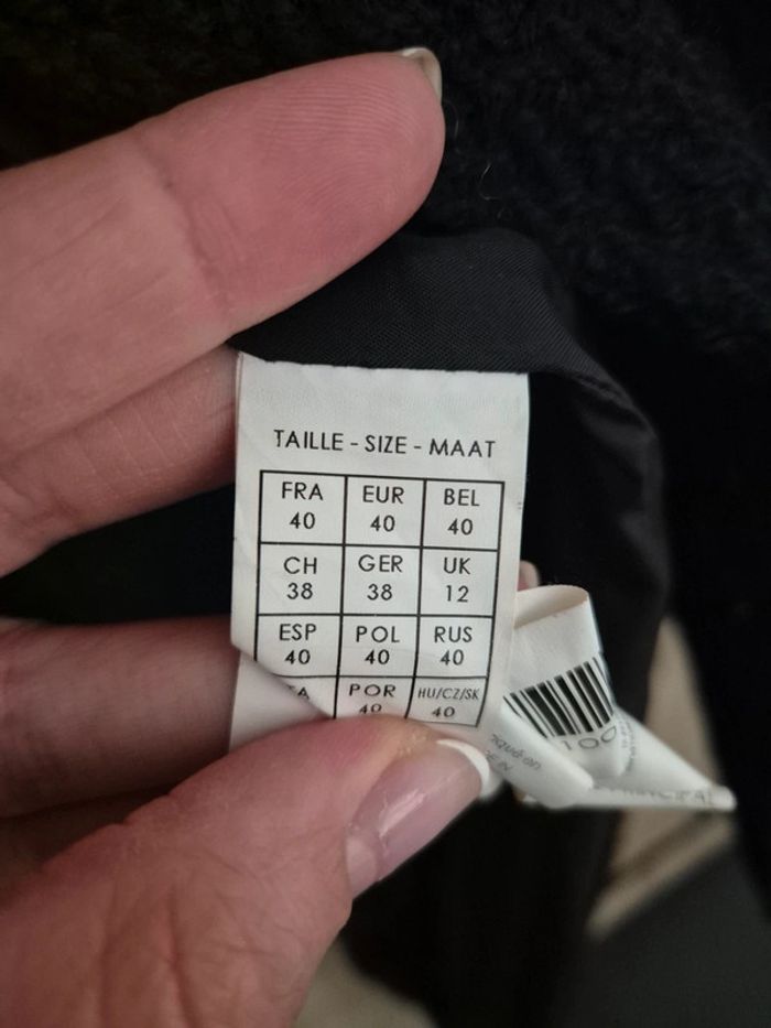 Manteau gris taille 40 - photo numéro 5