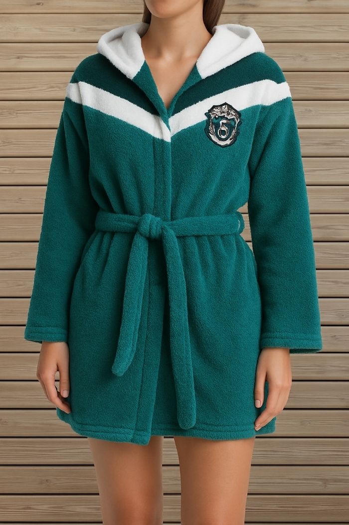 Peignoir Harry Potter – Serpentard – Taille M – Très bon état – Undiz