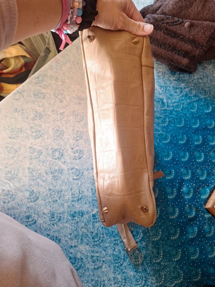 Sac à main beige - photo numéro 4