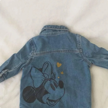 Veste en jeans Minnie