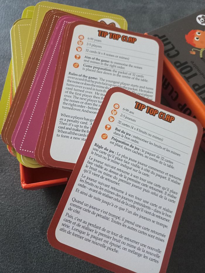 Jeu tip top clap djeco - photo numéro 2