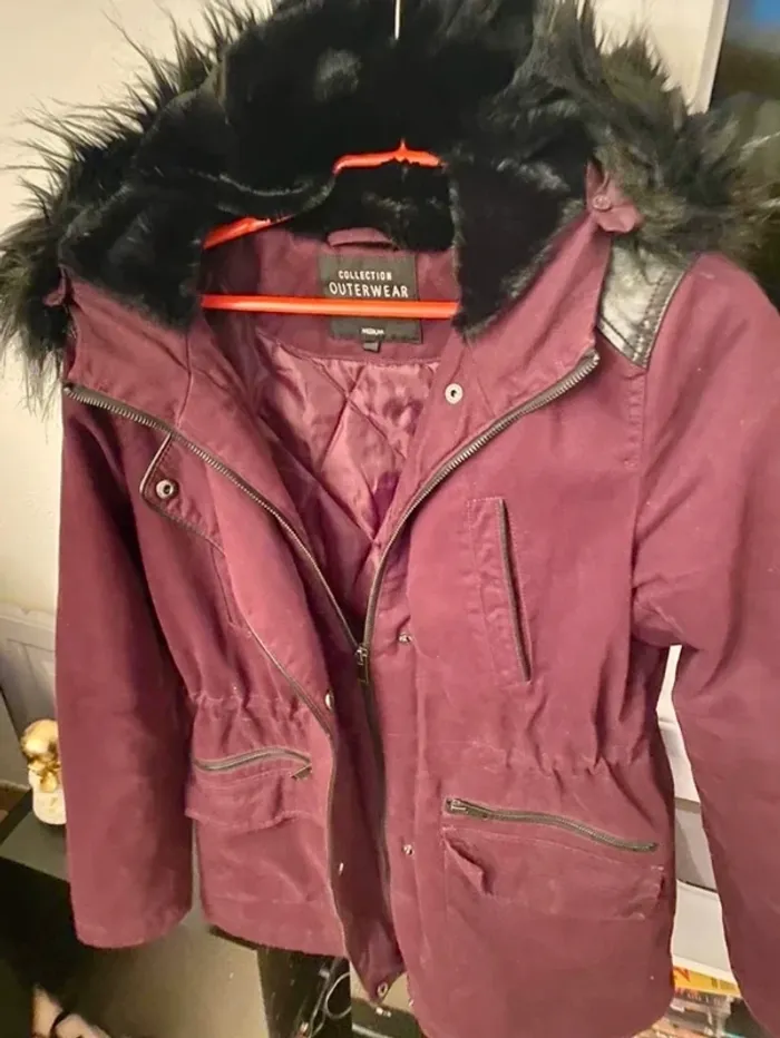 Manteau femme 38 parka à capuche M Jennyfer