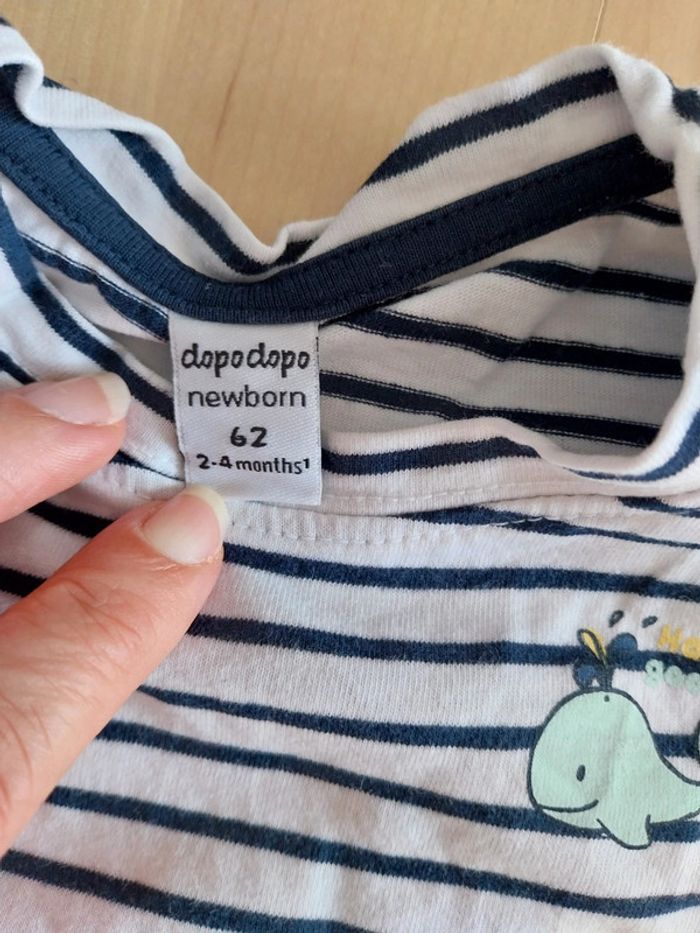 Lot de 2 barboteuses bébé 3 6 mois - photo numéro 6