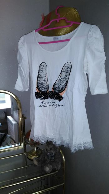 T shirt ballerines