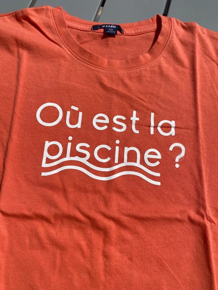 Tee-shirt orange - photo numéro 3