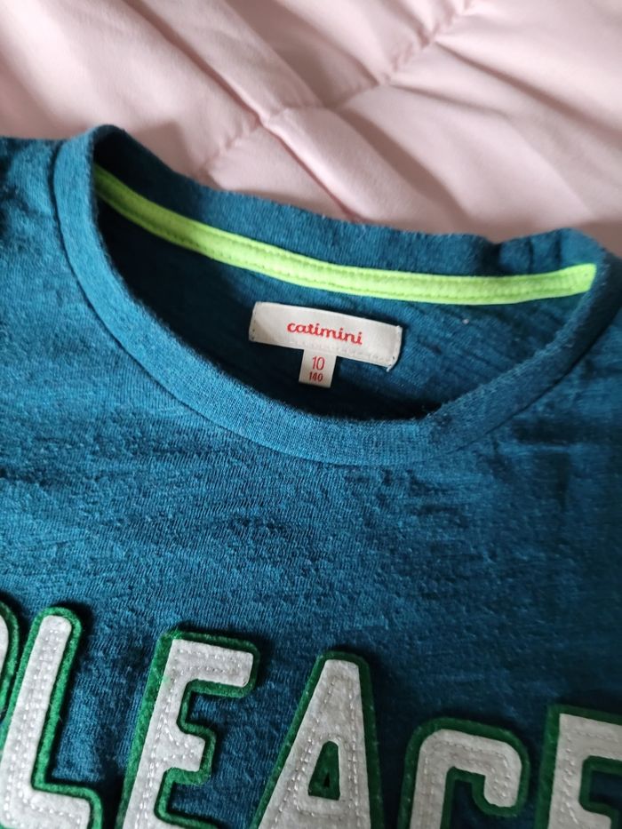 t-shirt Mlongue catimini 10ans  (6e) - photo numéro 3