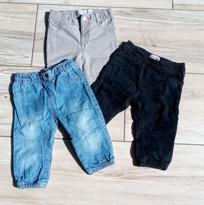 Lot de pantalons garçon