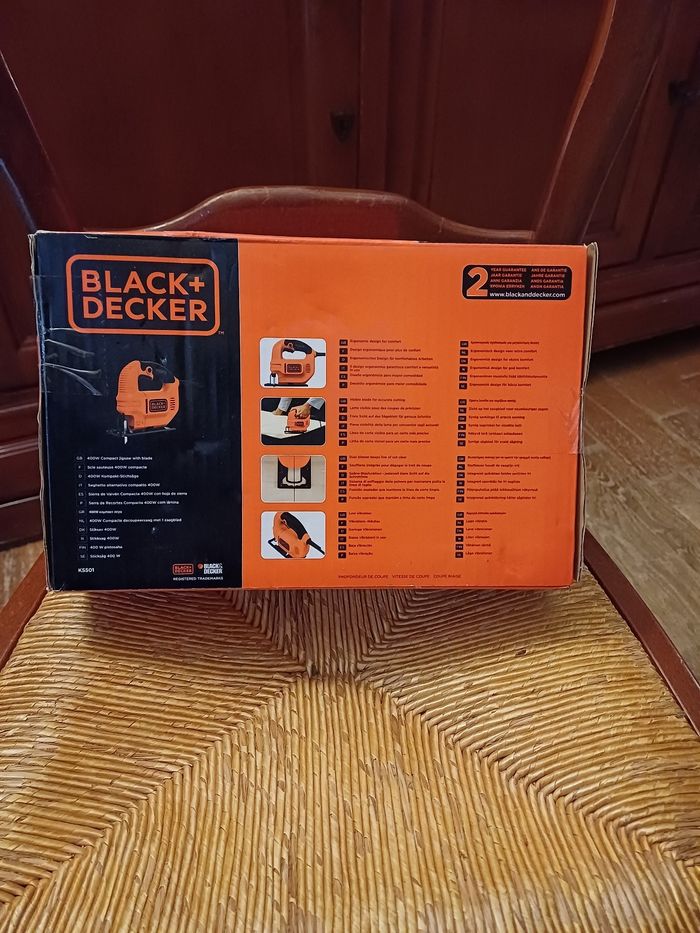 Scie sauteuse black et decker neuve - photo numéro 2