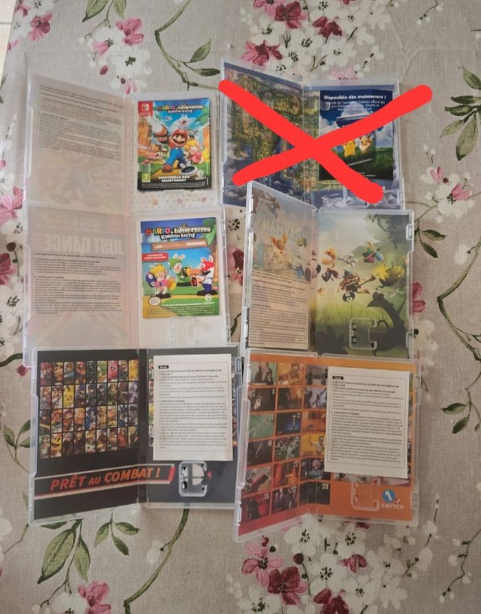 Boîte VIDE Nintendo Switch - photo numéro 2