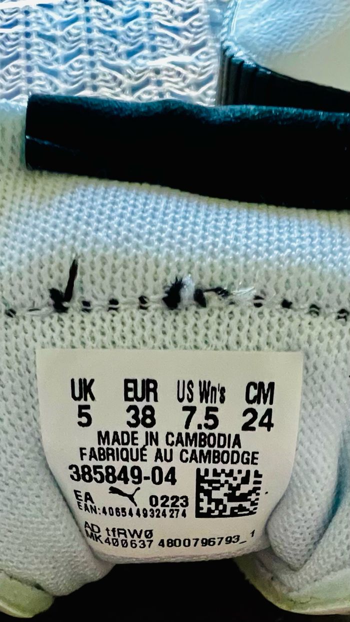 Sneakers Puma Cali Star blanches et noires – Très bon état - photo numéro 3