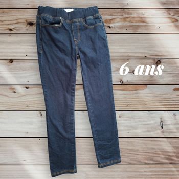 Jegging bleu foncé La Redoute