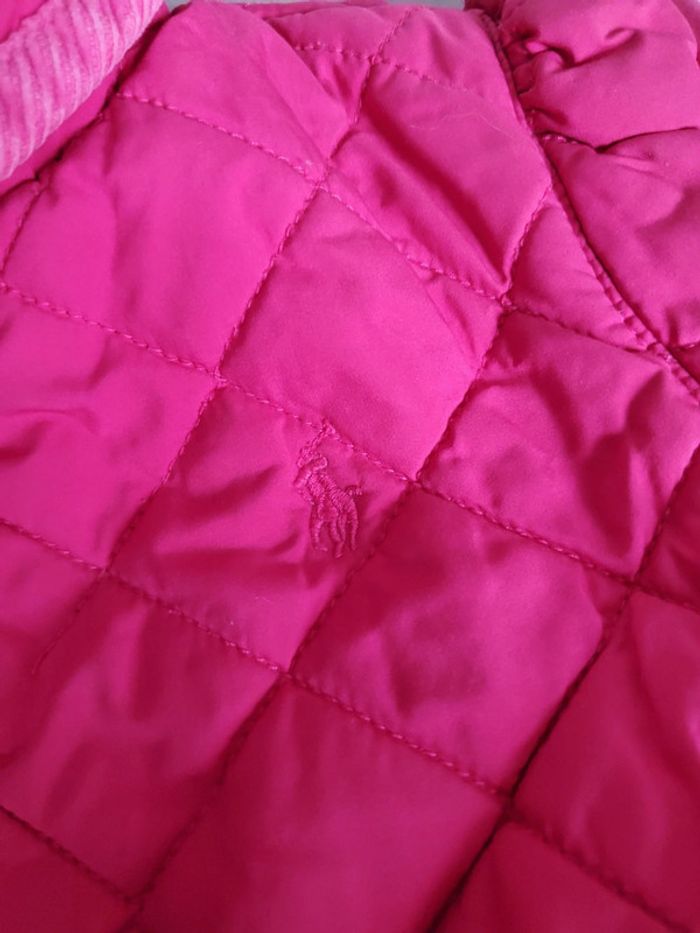 🌴 Manteau fille chic rose marque ralph Lauren taille 2 ans - photo numéro 4