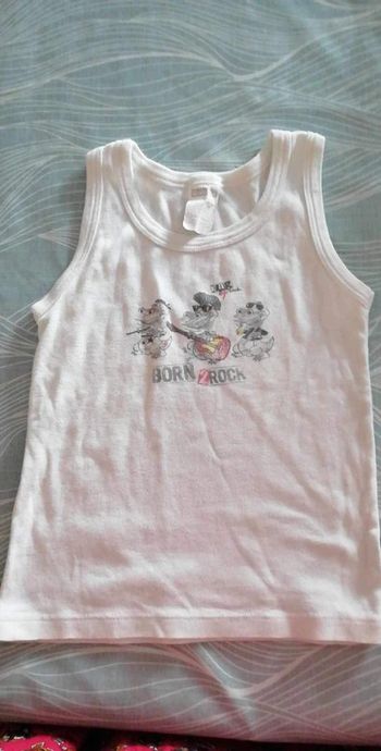 Tee-shirt sans manche Absorba 5 ans