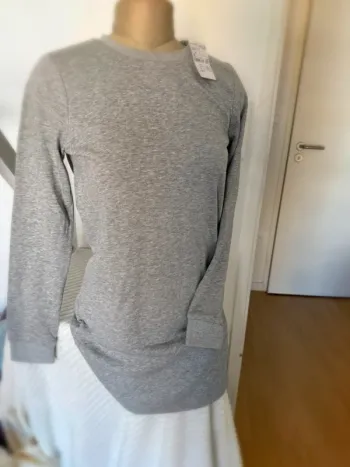 Robe gris clair - basique doux