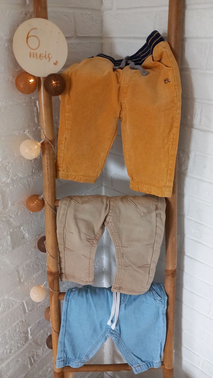 Lot vêtements garçon 6 mois - 11 pièces hiver mode actuelle - photo numéro 6
